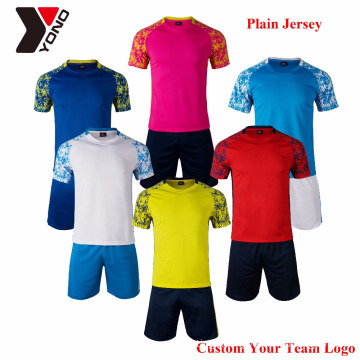 2017 newest thai quality soccer jersey wholesale youth soccer jersey soccer uniform set